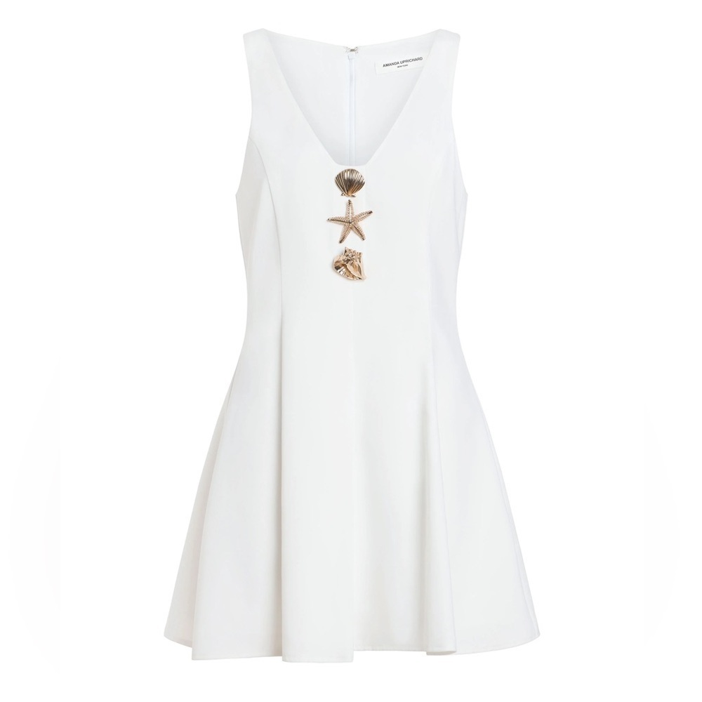 NWT Amanda Uprichard Aries dress ($255) ivory bridal - size small